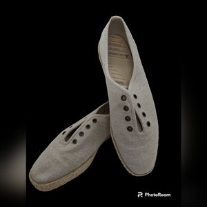 Liz Claiborne Morrocca Comfort Espadrille(Color, Sand)Women's Size 8 1/2